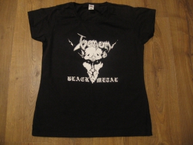 Venom  čierne dámske tričko materiál 100%bavlna