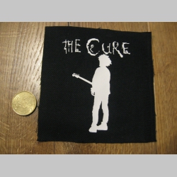 The Cure potlačená nášivka rozmery cca. 12x12cm (po krajoch neobšívaná)