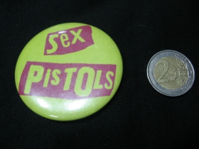 Sex Pistols   odznak veľký, priemer 55mm