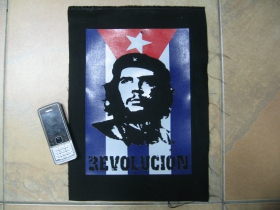 Che Guevara chrbtová nášivka veľkosť cca. A4 (po krajoch neobšívaná)