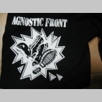 Agnostic Front  čierne teplákové kraťasy s tlačeným logom
