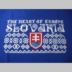 Slovakia - Slovensko olympijské pánske tričko " Čičmany " 100%bavlna, značka Fruit of The Loom, čičmanské vzory a motívy