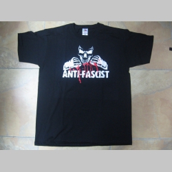 Antifascist pánske tričko 100%bavlna značka Fruit of The Loom