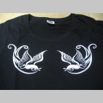 Swallows - Tattoo lastovičky  dámske tričko Fruit of The Loom 100%bavlna 