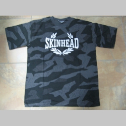Skinhead  nočný maskáč-Nightcamo SPLINTER, pánske tričko 100%bavlna