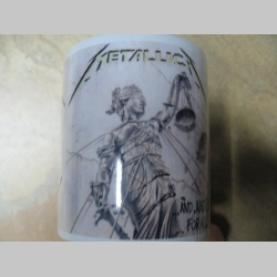 Metallica porcelánový pohár - šálka s uškom, objemom cca. 0,33L