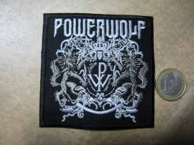 Powerwolf nažehľovacia nášivka vyšívaná (možnosť nažehliť alebo našiť na odev)