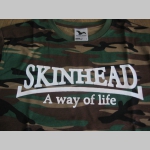 Skinhead a Way of Life pánske maskáčové tričko 100 %bavlna 