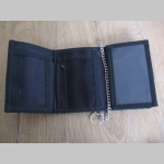 System of a Down - hrubá pevná textilná peňaženka s retiazkou a karabínkou