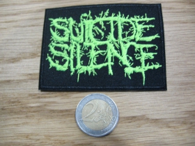 Suicide Silence nažehľovacia nášivka vyšívaná (možnosť nažehliť alebo našiť na odev)