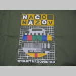 Načo Názov - Myslieť nadovšetko, mikina s kapucou nastaviteľnou šnúrkami a klokaním vreckom vpredu Fruit of The Loom, 80%bavlna 20%polyester 