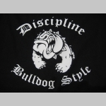Discipline čierne pánske tričko 100%bavlna 
