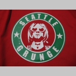 Nirvana - Kurt Cobain Seattle Grunge mikina s kapucou stiahnutelnou šnúrkami a klokankovým vreckom vpredu 