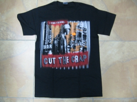 The Clash  čierne pánske tričko 100%bavlna 