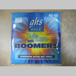 GHS Boomers Sub Zero  Struny na elektrickú  basgitaru 4strunovú  40-95 Light,  Long scale plus