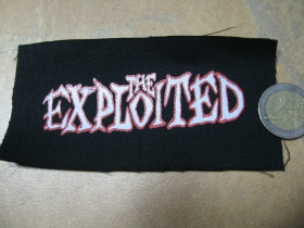 The Exploited potlačená nášivka rozmery cca. 12x6cm (neobšívaná)