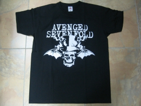 Avenged Sevenfold, pánske tričko čierne 100%bavlna 