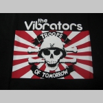 Vibrators - Troops of Tomorrow  čierne pánske tričko 100%bvlna