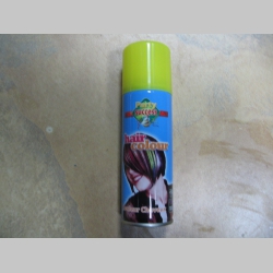 Spray na vlasy zmývateľný žltý, objem 125ml