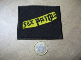 Sex Pistols nažehľovacia nášivka vyšívaná (možnosť nažehliť alebo našiť na odev)