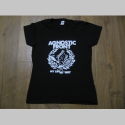 Agnostic Front  dámske tričko 100%bavlna