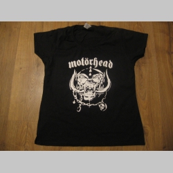 Motorhead čierne dámske tričko 100%bavlna