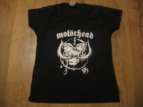 Motorhead čierne dámske tričko 100%bavlna