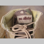 McAllister celoročné outdoorové taktické topánky béžové s maskovacím vzorom