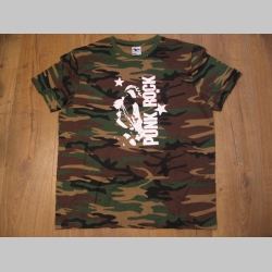 Punk rock p&aacute;nske mask&aacute;čov&eacute; tričko 100 %bavlna 