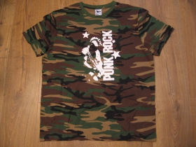 Punk rock p&aacute;nske mask&aacute;čov&eacute; tričko 100 %bavlna 