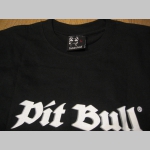 Pit Bull čierne pánske tričko s potlačou na chrbáte posledný kus!!!! veľkosť L Pit Bull čierne pánske tričko s potlačou na chrbáte posledný kus!!!! veľkosť L