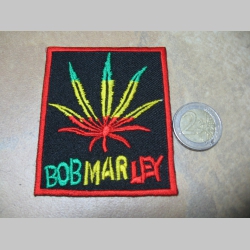 Bob Marley  nažehľovacia vyšívaná nášivka (možnosť nažehliť alebo našiť na odev)