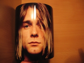Nirvana Kurt Cobain  porcelánový  pohár s uškom, objemom cca. 0,33L