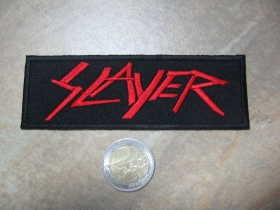 Slayer  nažehľovacia vyšívaná nášivka (možnosť nažehliť alebo našiť na odev)
