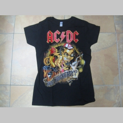 AC/DC - Are You Ready?  čierne dámske tričko materiál 100% bavlna