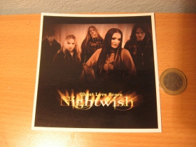 Nightwish pogumovaná nálepka