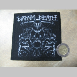 Napalm Death nažehľovacia nášivka vyšívaná (možnosť nažehliť alebo našiť na odev)
