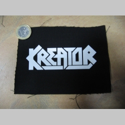 Kreator potlačená nášivka rozmery cca. 12x6cm (po krajoch neobšívaná)