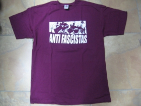 Antifascistas  pánske tričko 100 %bavlna značka Fruit of The Loom