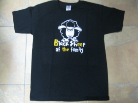 Čierna ovca rodiny - Black Sheep of the family  pánske tričko 100 %bavlna  značka Fruit of The Loom
