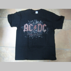 AC/DC pánske tričko čierne 100%bavlna