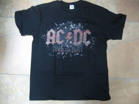 AC/DC pánske tričko čierne 100%bavlna