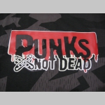 Punks not Dead nočný " ruský " maskáč - Nightcamo SPLINTER, pánske tričko 100%bavlna