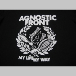 Agnostic Front čierne tepláky s tlačeným logom