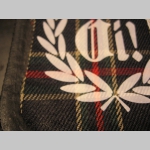 Oi! venček škótske káro TARTAN GREEN  jednoduchá peňaženka materiál 100% polyester  (psledný kus!!!)