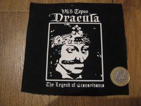 Vlad Tepes Dracula - The Legend of Transylvania potlačená nášivka rozmery cca 12x12cm (po krajoch neobšívaná)