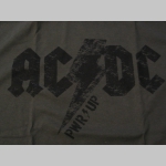 AC/DC čierne pánske tričko materiál 100% bavlna