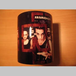 Rammstein porcelánový pohár - šálka s uškom, objemom cca. 0,33L