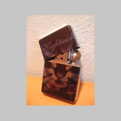 Nightwish - benzínový zapalovač s vypalovaným obrázkom (balené v darčekovej krabičke)