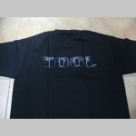 Tool čierne pánske tričko 100%bavlna